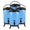 SOGA 4X Stainless Steel Insulated Beverage Dispenser with Tap 10L Blue