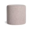Tito Ottoman Light Grey Fabric