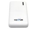 Maxxlee 10000mAh Power Bank Dual USB Output White