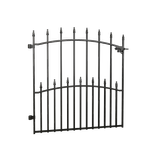 Peak Products 850mm Black No-Dig Fencing Sheffield Gate