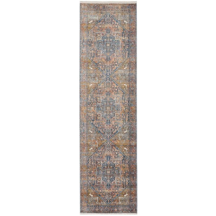 Yana Rust Runner 400x80cm Rug