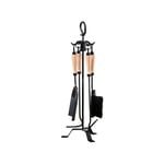 Scandia Nordic Ash Wood Heater Fire Tool Set