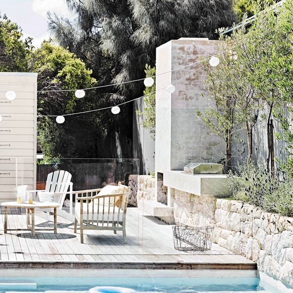 Outdoor entertaining area