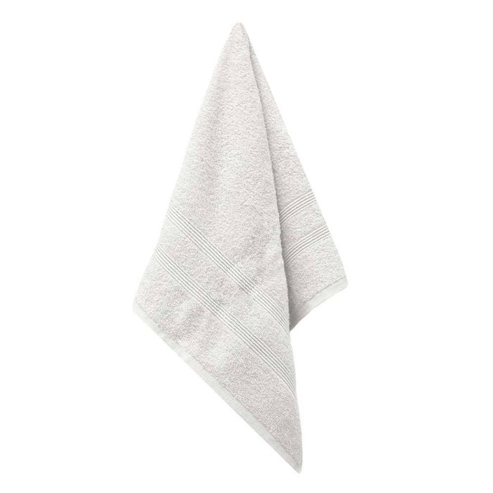 4pc J Elliot Home Terry Cotton 50x85cm Hand Towel - White
