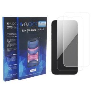 Nuglas 2x Screen Protector Clear Tempered Glass Scratch Proof Iphone 13 Pro Max