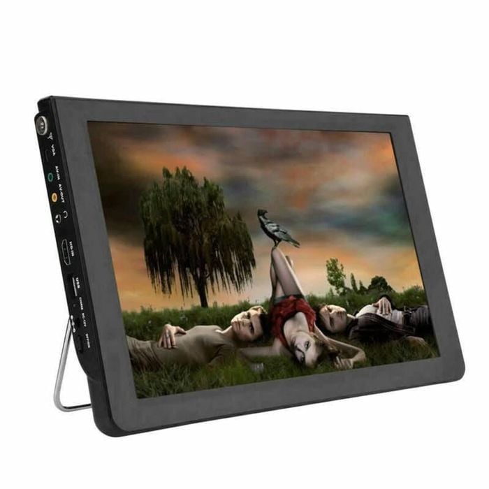 14" 1080p Hd Digital Portable Car Tv Hd Tft Led Dvb T2 12v Tv Player Mp4 Player