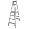 Indalex 2.1m 180kg Pro Series Industrial Aluminium Double Sided Step Ladder