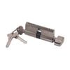 Sylvan Satin Nickel Plate 60mm Euro Cylinder and Thumbturn