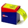 Avery Labels 750pcs 75x99.6mm (Yellow) (Top Load Only)