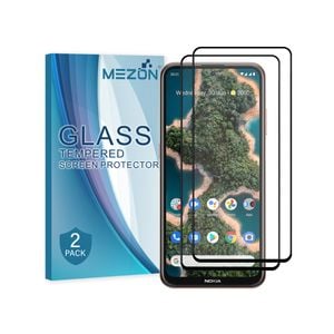 2 Pack MEZON Nokia X20 Full Cover Tempered Glass Screen Protectors