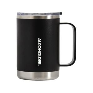 TANKD Insulated Mug with handle - 475ml (16oz) Matte Black