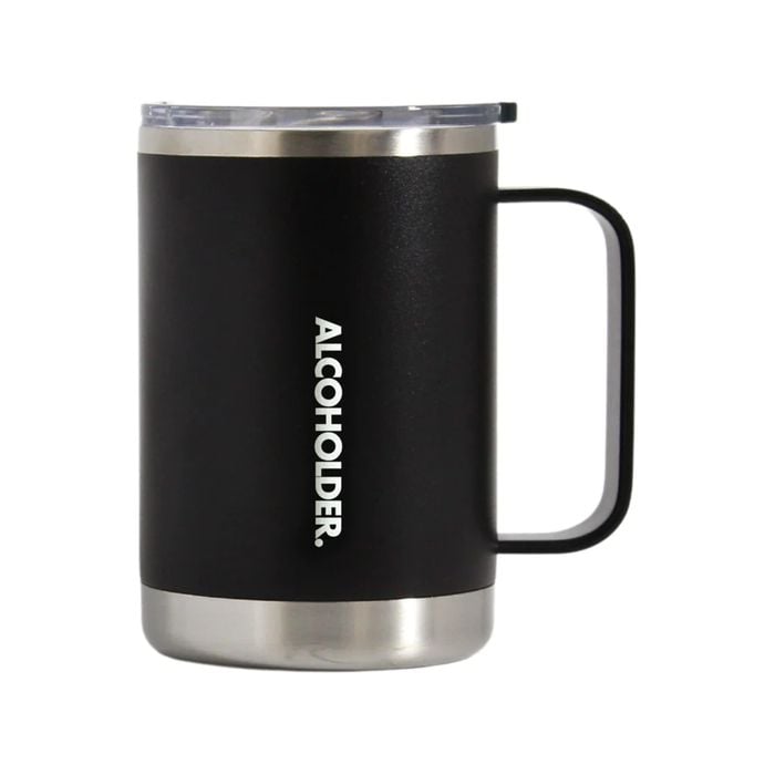 TANKD Insulated Mug with handle - 475ml (16oz) Matte Black