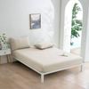 Dreamaker Micro Flannel Combo Fitted Sheet Set Stone King Single