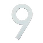 Sandleford 90mm Glow In Dark Acrylic House Number 9