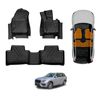 3d Floor Mats For Volvo Xc90 2015-onwards Heavy Duty All Weather Car Carpet Liner Set Accessories