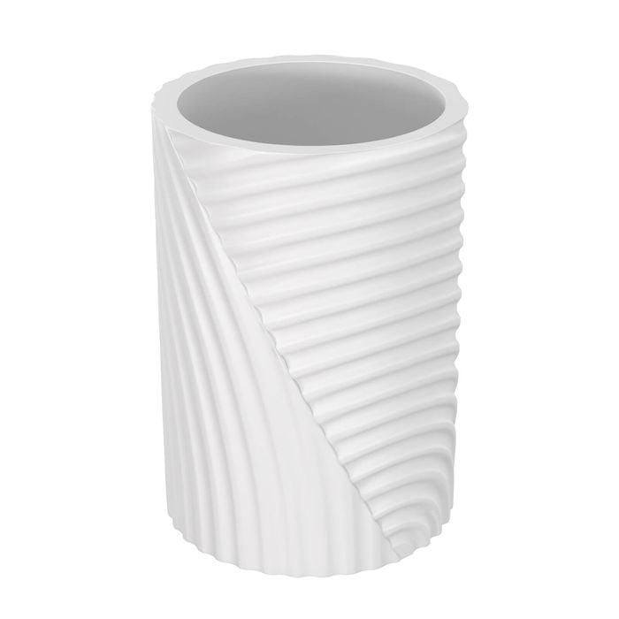 Living Elements White Toothbrush Tumbler