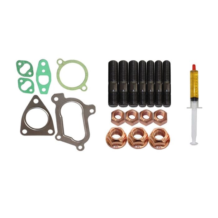 Turbo Charger Installation Stud, Gasket & Lubricant Kit For Toyota Hilux 1kz-te 3.0l