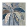 Artey | Golden Blue Palms I - Stretched Canvas - Stretched Canvas - 120 x 120cm