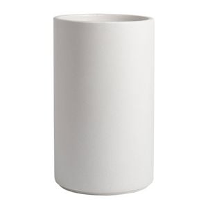 Tuscan Path 28cm White Harper Cylinder Pot