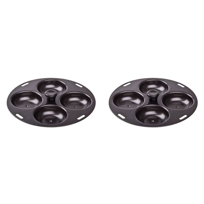 2PK Appetito N/S 4 Cup Egg Poacher Insert 22Cm Diameter Home Kitchen Cooking