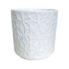 Astin Sinclair 205 x 200mm White Flower Ceramic Pot