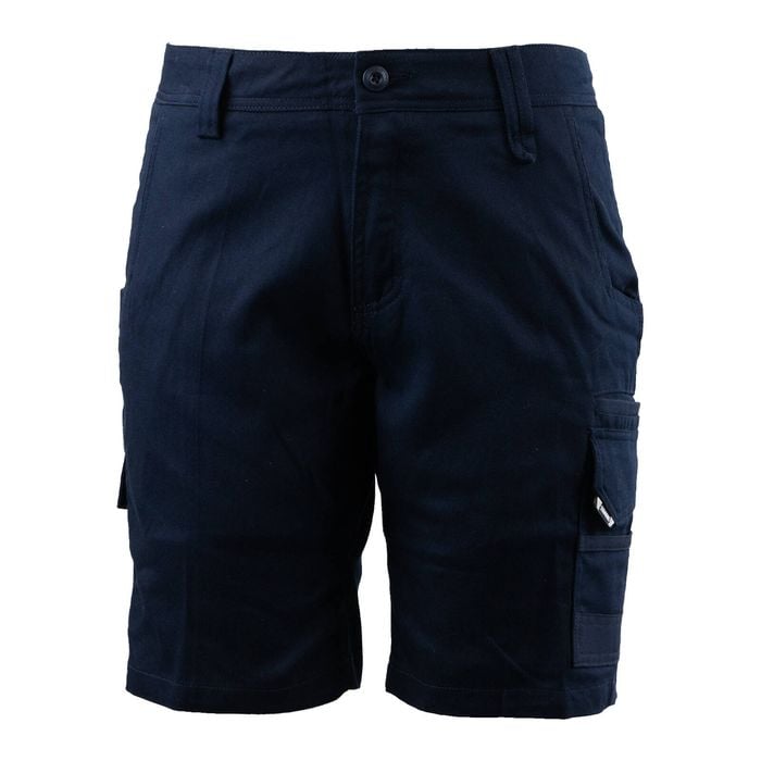 Tradie Womens Navy Cargo Shorts Size 18