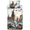 Harry Potter Hedwig Cotton Quilt Cover Set - Single Bed Size