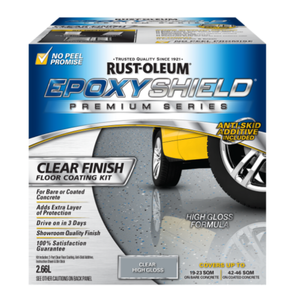 Rust-Oleum Clear Gloss EpoxyShield Premium Concrete And Garage Coating