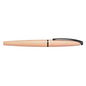 Cross Atx Brushed Etched Diamond Med Fountain Pen Writing Stationery Rose Gold