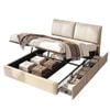 Artiss Queen Bed Frame Gas Lift Adjustable Headboard Platform Base