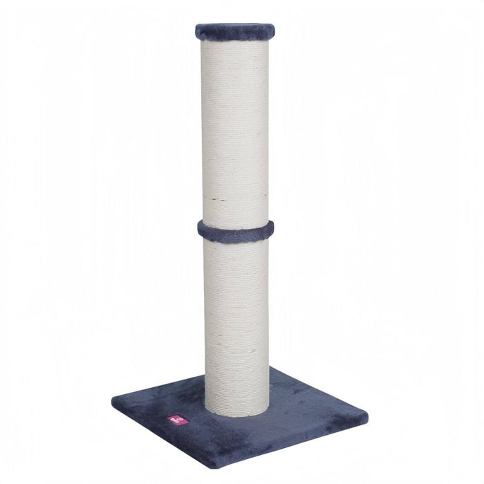 Yes4pets 81.5 Cm Cat Scratcher Kitten Tree Gym Single 14 Cm Scratching Post - Grey