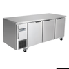 Thermaster Stainless Steel Triple Door Workbench Fridge  - Under Bench Fridges (ts1800tn-3d)