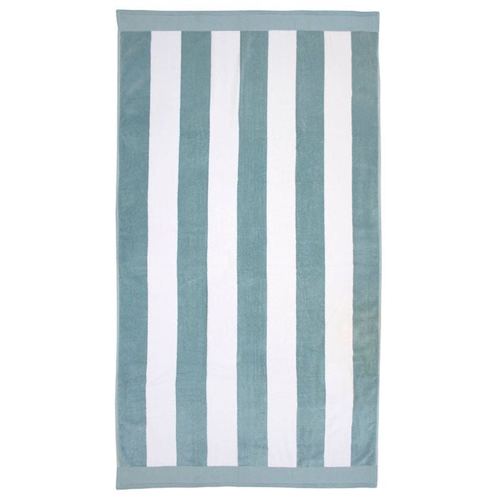 Bambury Classic Stripe Beach Towel - Surf