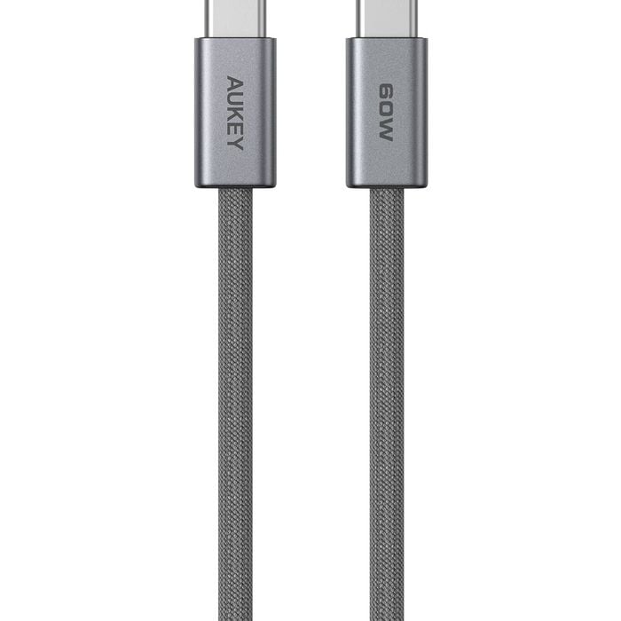 AUKEY CB-DCC061 Circlet Blink 1m 60W DTY Braided USB-C to USB-C Cable