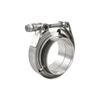 Exhaust Pipe V-Band Clamp Flange T-304 Stainless Steel 2-1/4 Inch 57mm