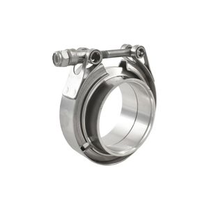 Exhaust Pipe V-Band Clamp Flange T-304 Stainless Steel 2-1/4 Inch 57mm