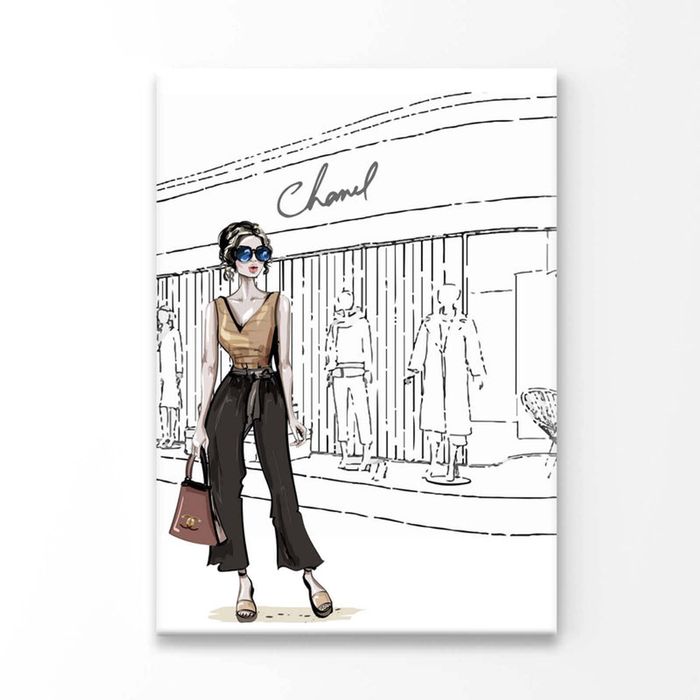 Fashion Luxury Store Print 100% Australian Made 60 x 90cm (Acrylic)