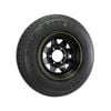 Sunrise Trailer 15" Wheels Rim And Tyre Fitted - Landcruiser 6 Stud, 235r15lt - Black - Wrtlc15235b