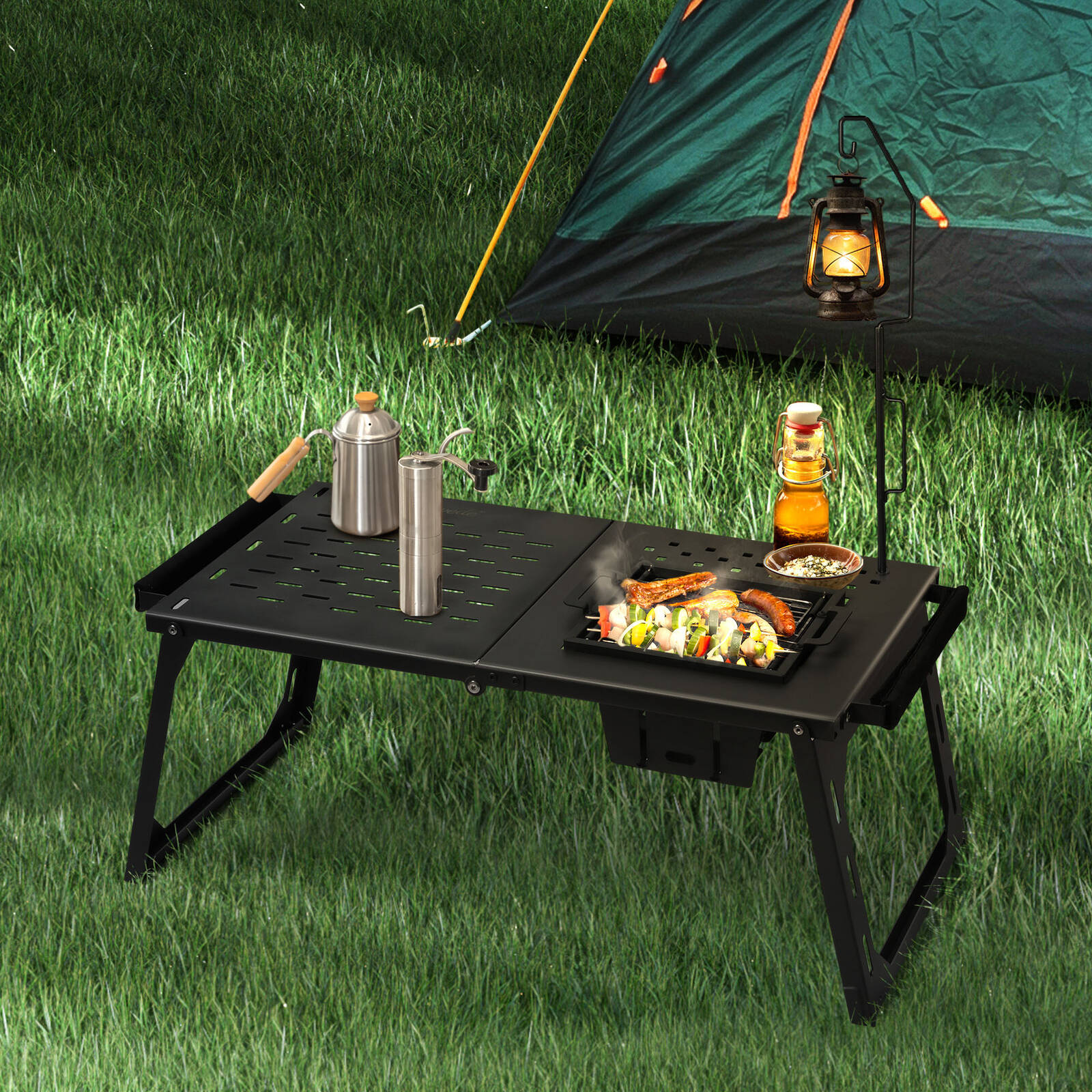 Levede Lightweight Multi-Functional Desk Portable Outdoor Picnic