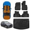 3D All-Weather Floor Mat Boot Liner Carpet for Mazda CX-3 CX3 2015-Onwards Heavy Duty Cargo Mat
