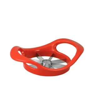 Avanti Plastic/Stainless Steel Apple Wedger Kitchen Fruit Cutting Utensil Red