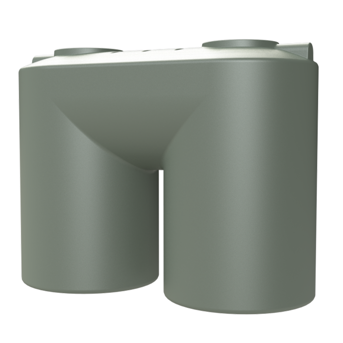 Melro Tanks 5000L Rivergum Slimline 5010 Poly Water Tank