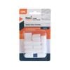 Flexi Storage Home Solutions White Double Slot Wire Shelf Bracket End Cover - 12 Pack - White