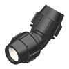 Plasson 90mm x 90mm Metric Compression 45° Elbow