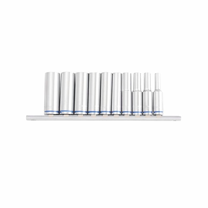 Kincrome 10 Piece 1/4" Drive Deep Socket Set