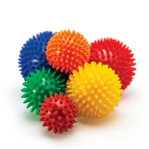 Reflex Massage Ball For Muscle Tension Relief - 10cm - Blue