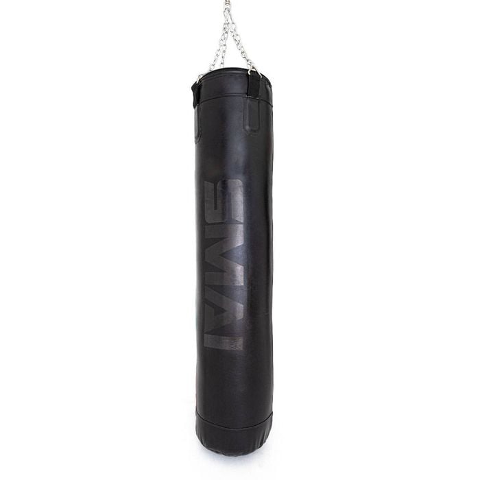 SMAI Punching Bag - 6ft Triple Black - Black