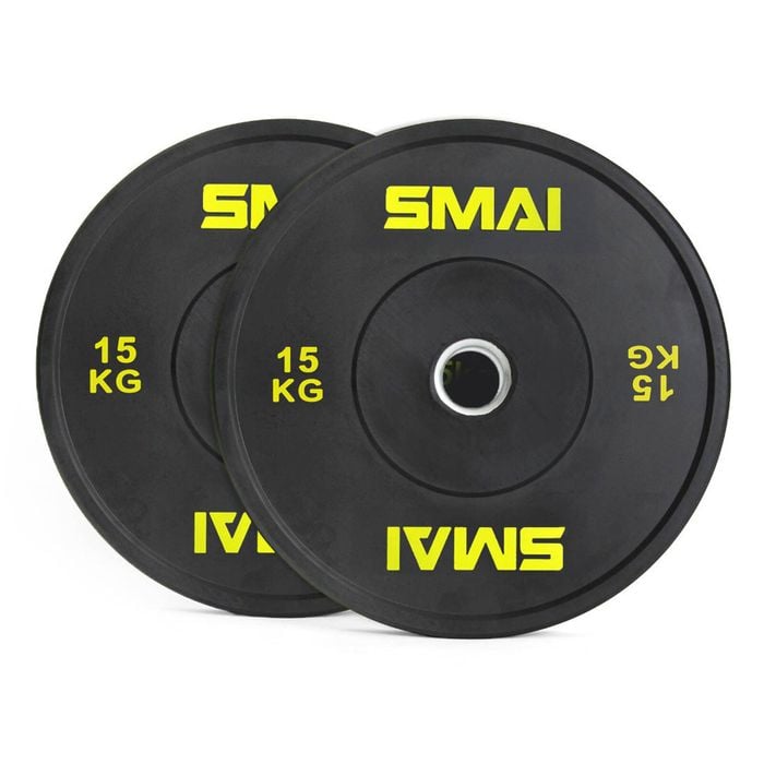 Smai Smai Home Gym Bumper Plates - 15kg (pair) -