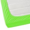 Jenny Mclean La Via Fitted Sheet  100% Cotton Double 400TC - Lime Green