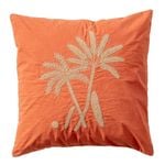 Kas Australia Palano Filled Cushion Decor Square 50x50cm - Rust